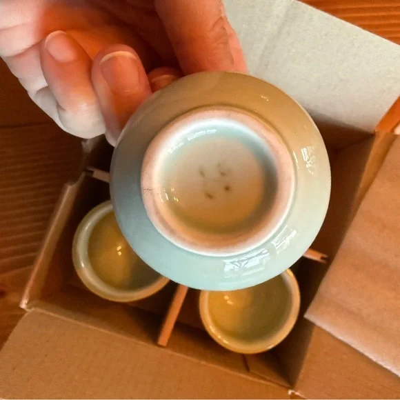 Set of KOREAN Ceramic Cups - Picture 2 of 2